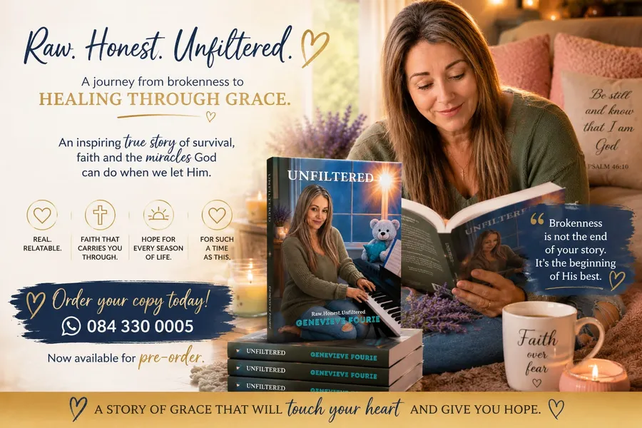Unfiltered: From Brokenness to Healing, by Genevieve Fourie
