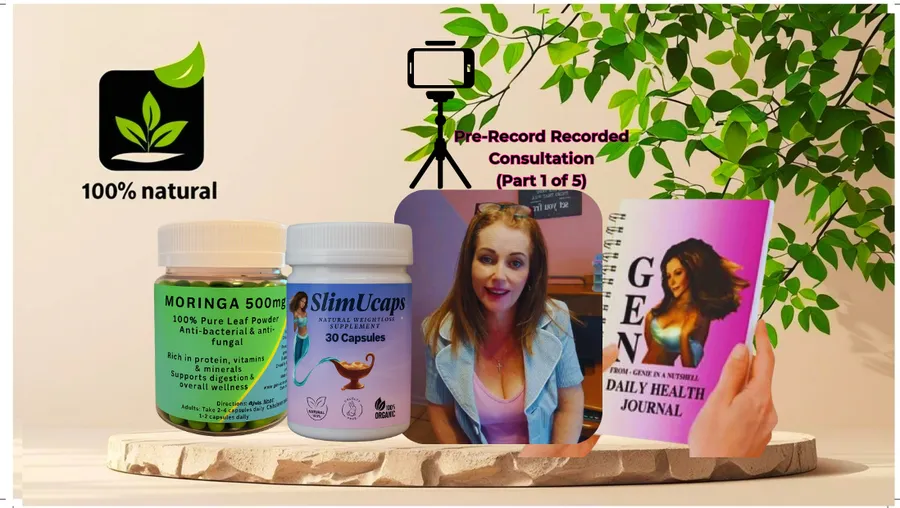 First-Time: SlimUcaps + Moringa + Journal + Videos