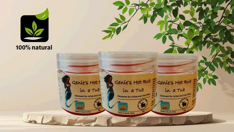 Genie’s Hot Rub · 50ml