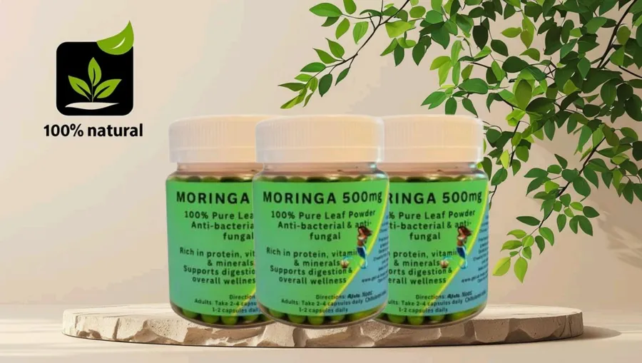 Moringa 500mg · 60 capsules
